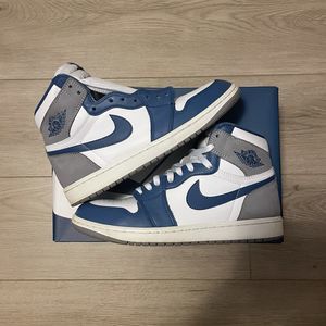 Size 9 - Air Jordan 1 High Retro “True Blue” 2023 (USED) | DZ5485-410